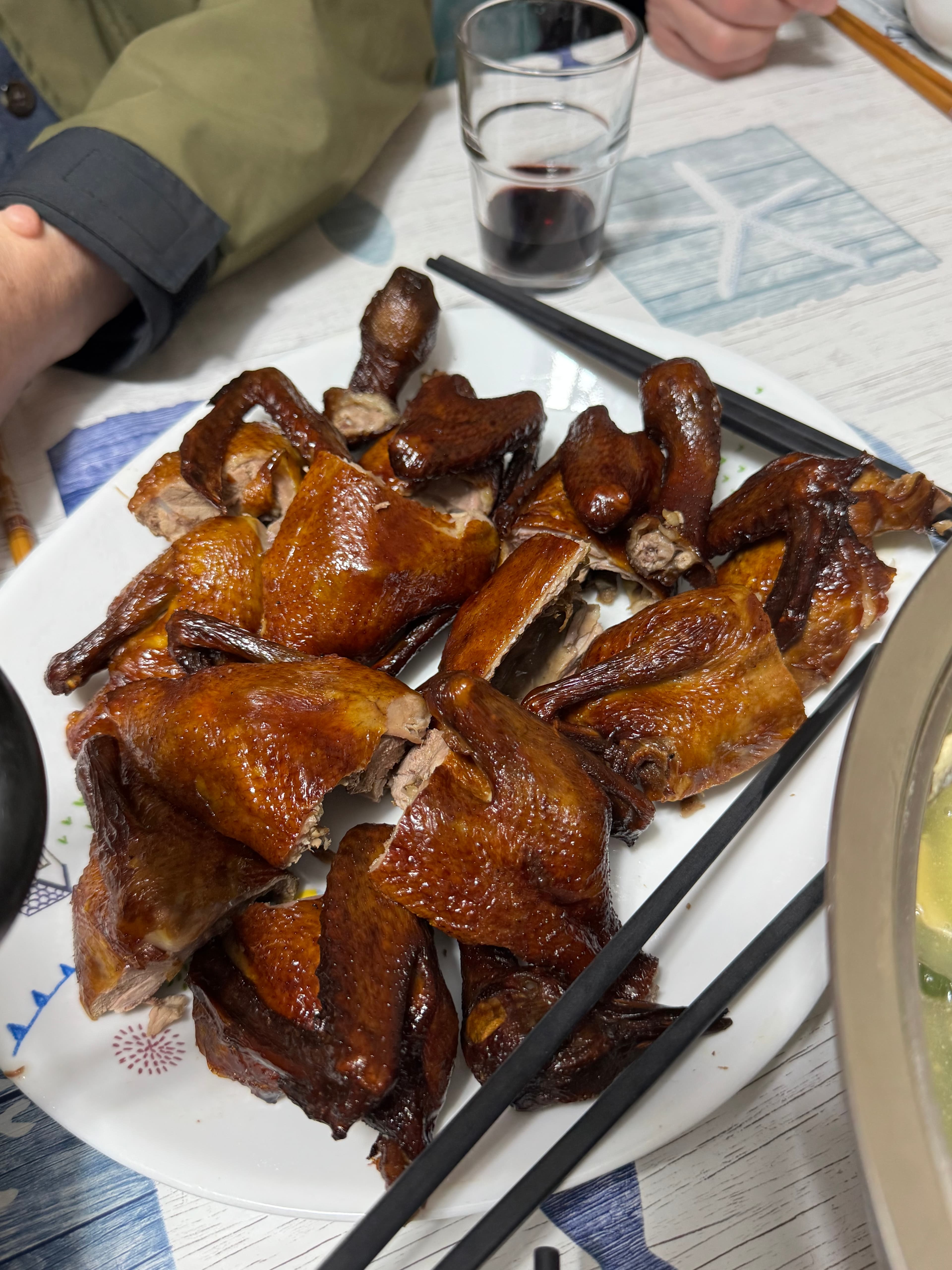 Crispy roast pigeon