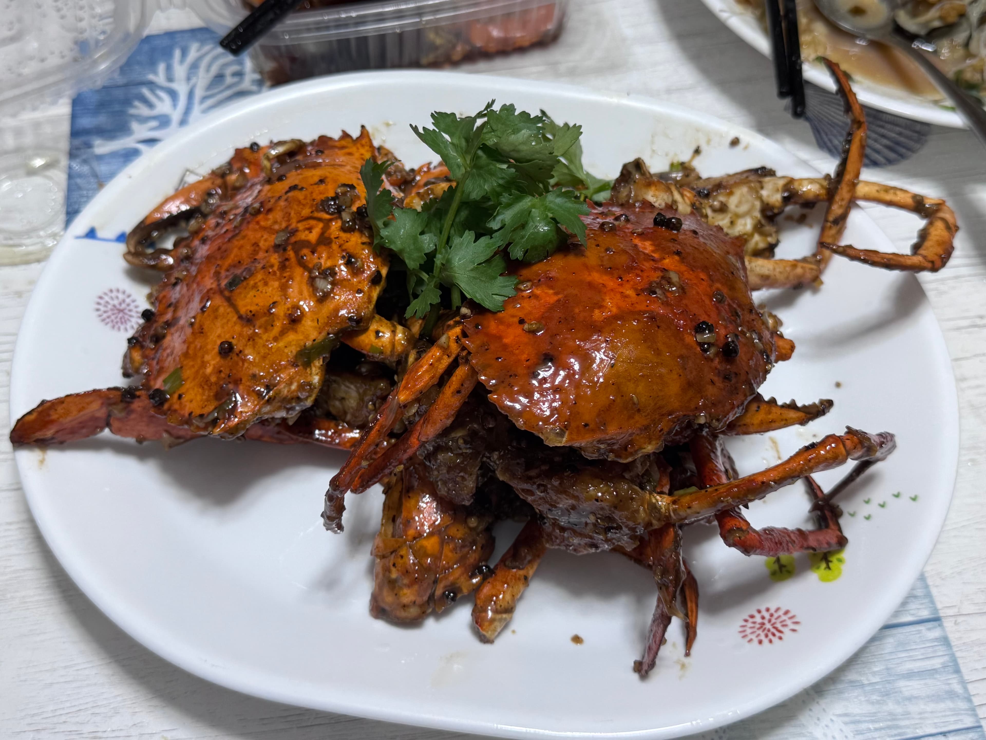 Black pepper crab