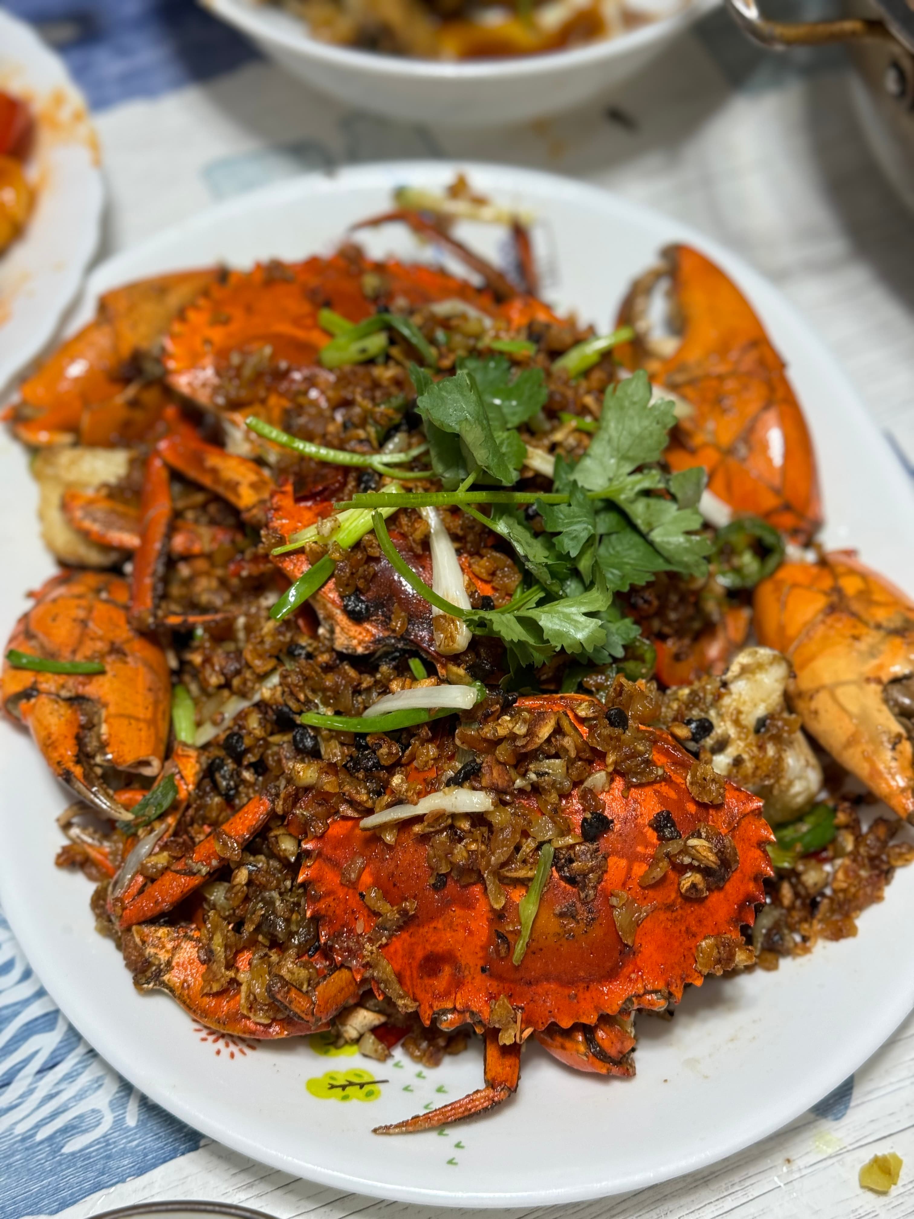 Typhoon shelter crab