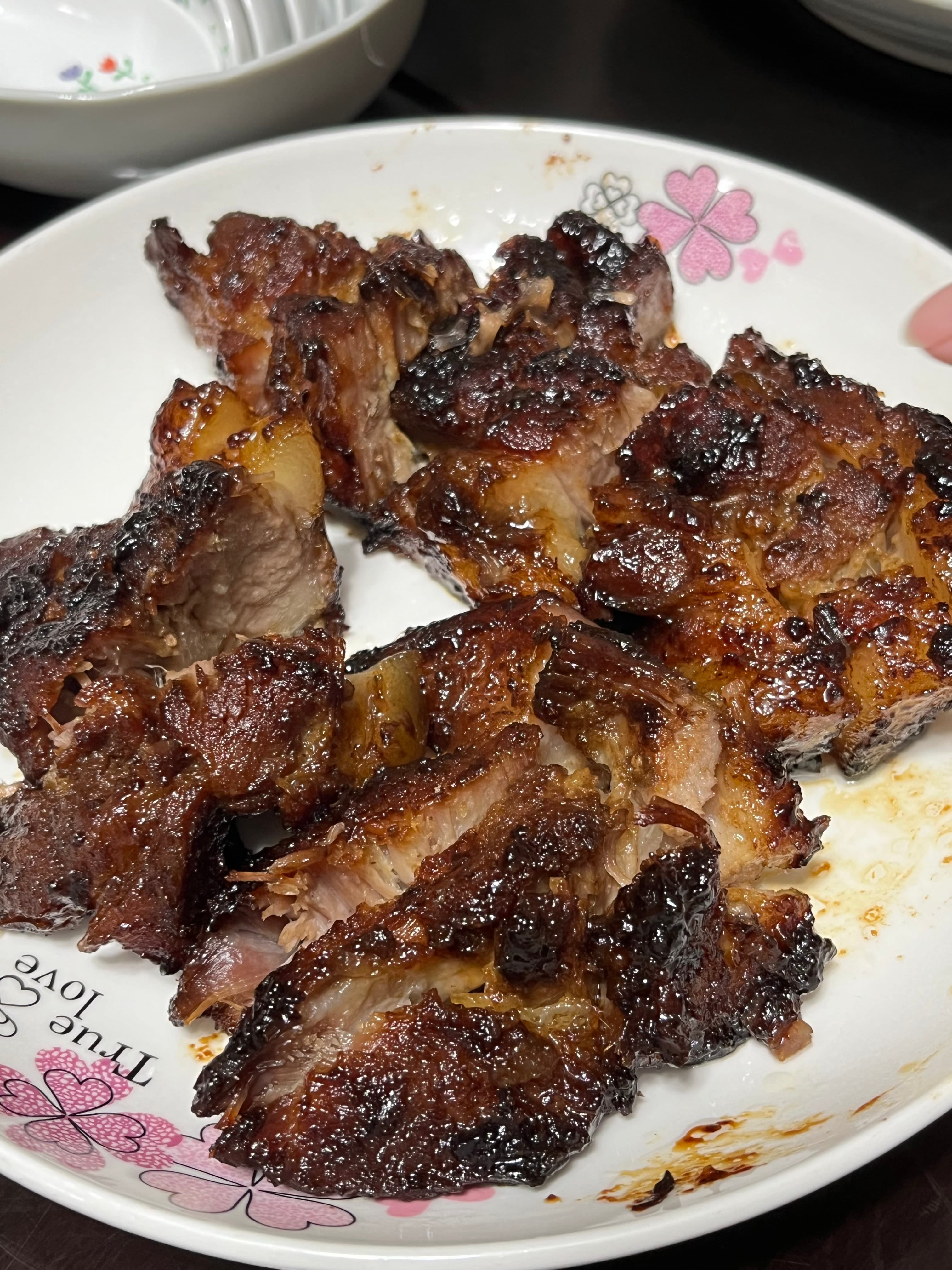 Homemade char siu