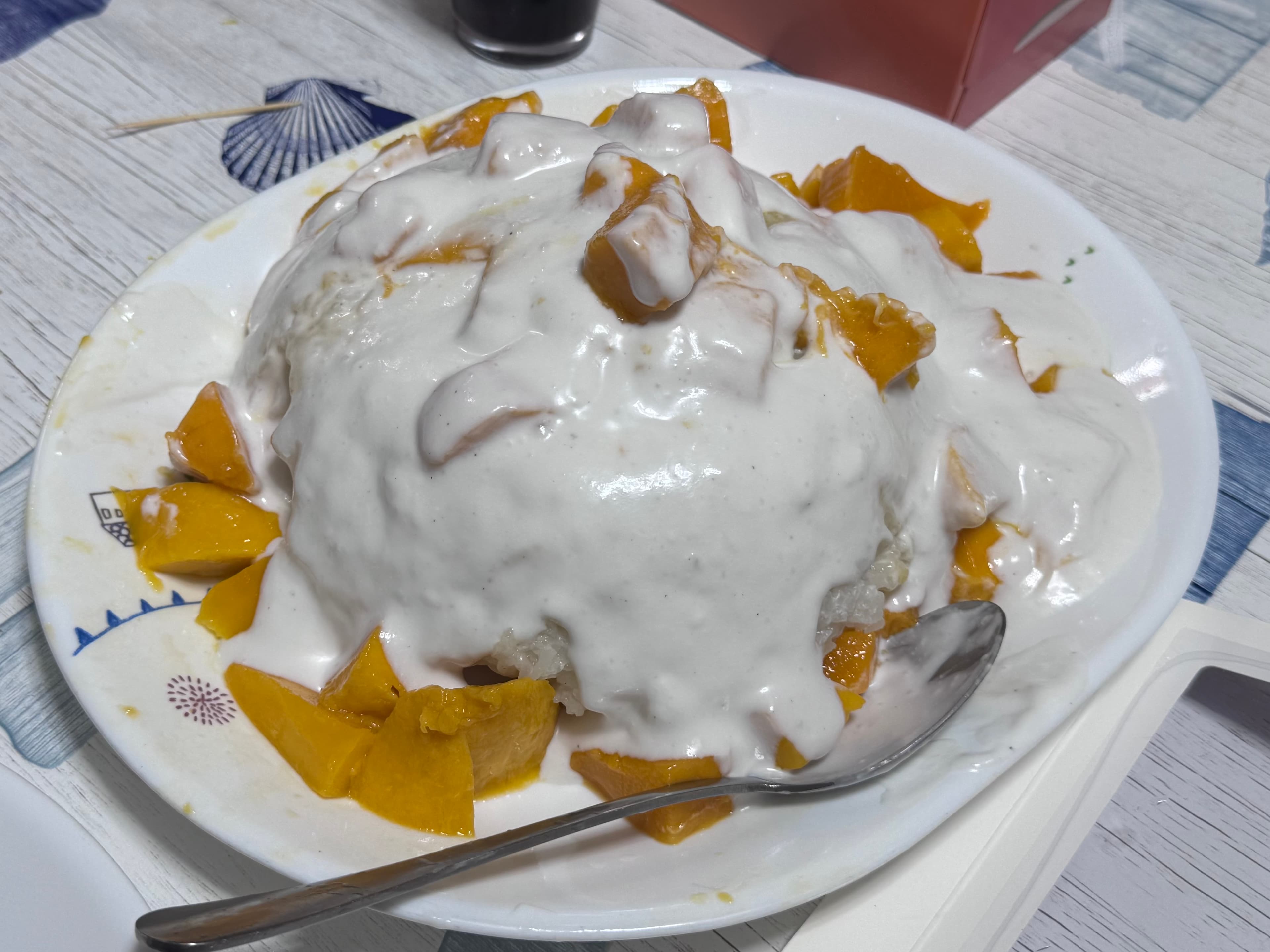 Mango sticky rice