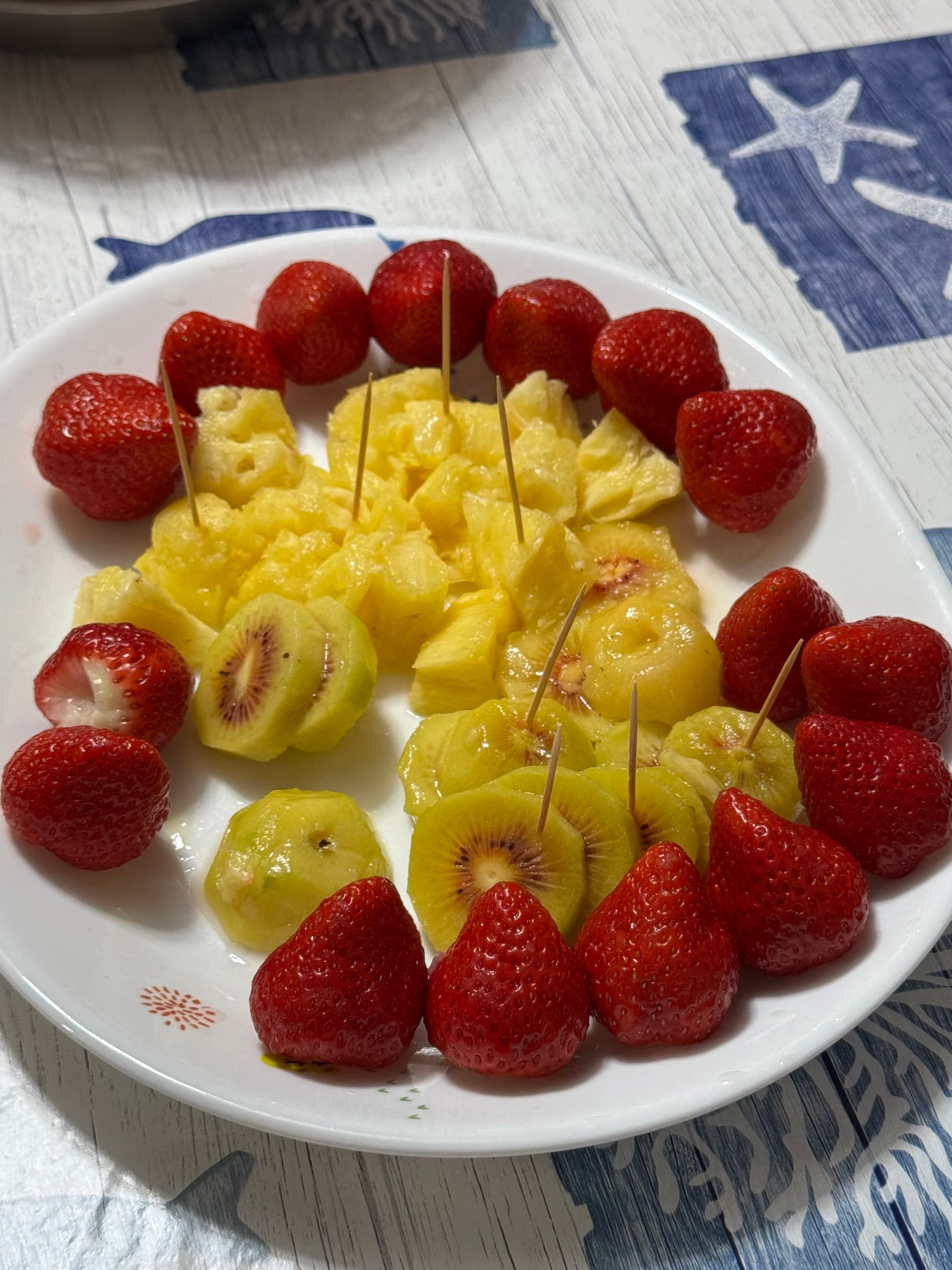 Seasonal fruit platter